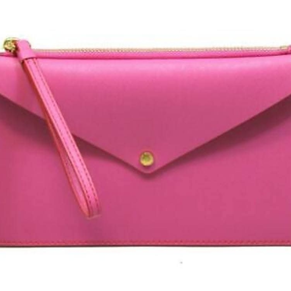 Marc Jacobs Fuschia Multi Saffiano Leather